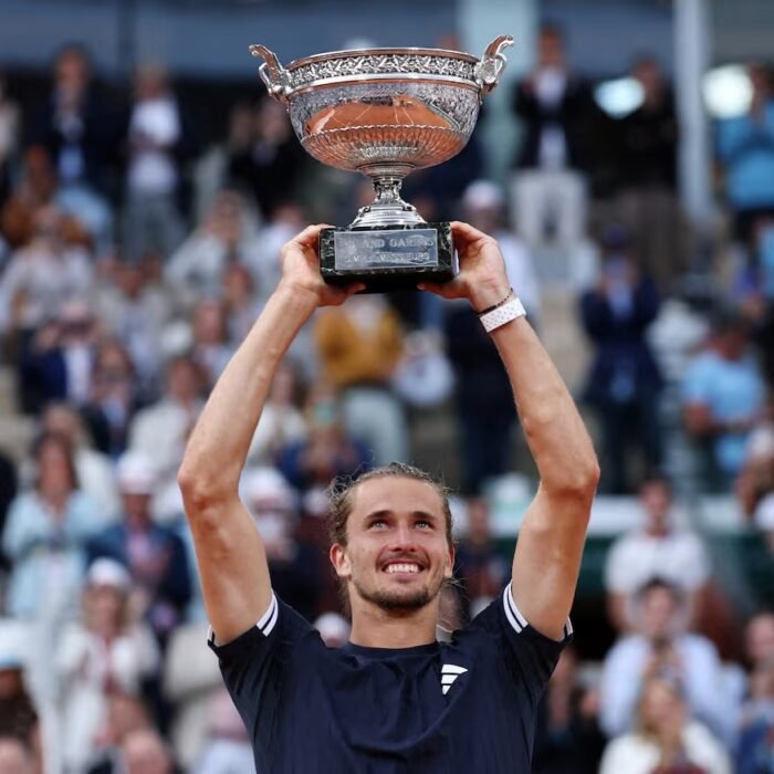 Zverev tears down the wall to enter Grand Slam winners’ circle at French Open