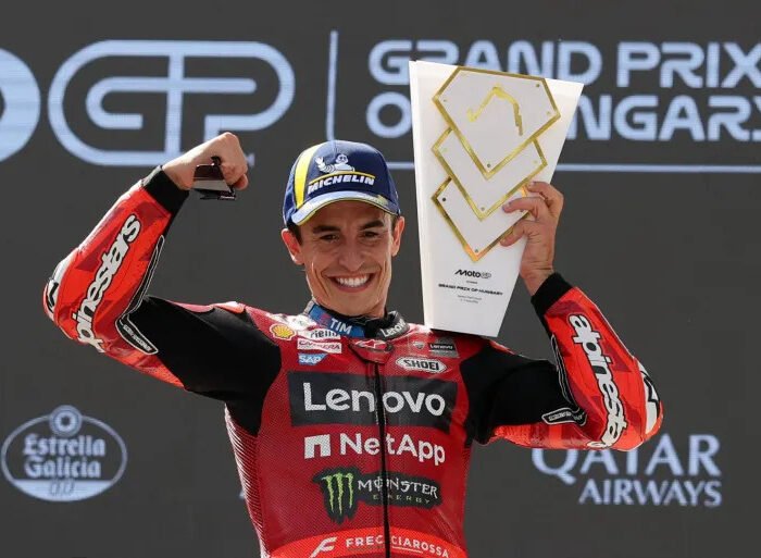 Marc Marquez hits 100 career wins with Hungarian MotoGP victory