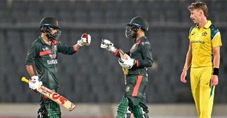 Bangladesh stun Australia to claim maiden ODI series win