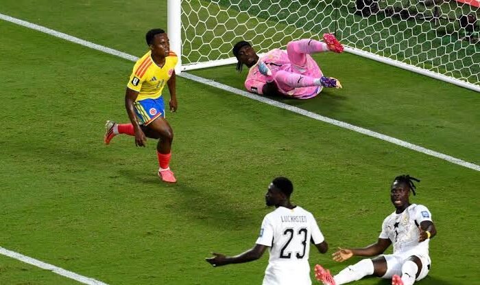 Colombia beat Ghana 1-0 in FIFA World Cup to set up Switzerland showdown