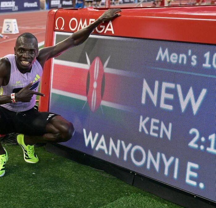 Alfred goes third in 200m all-time list, Wanyonyi smashes world record