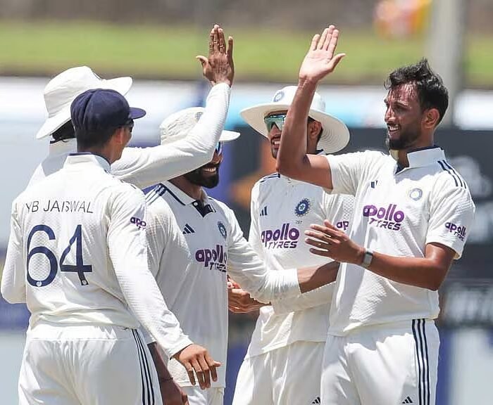 Suthar’s spin masterclass helps India beat Sri Lanka, and rain, in Galle