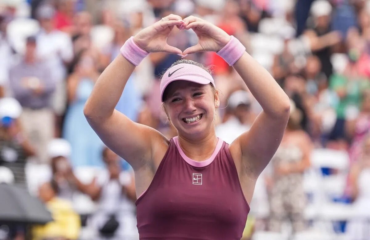 Kristina Liutova becomes youngest WTA champion since 2019