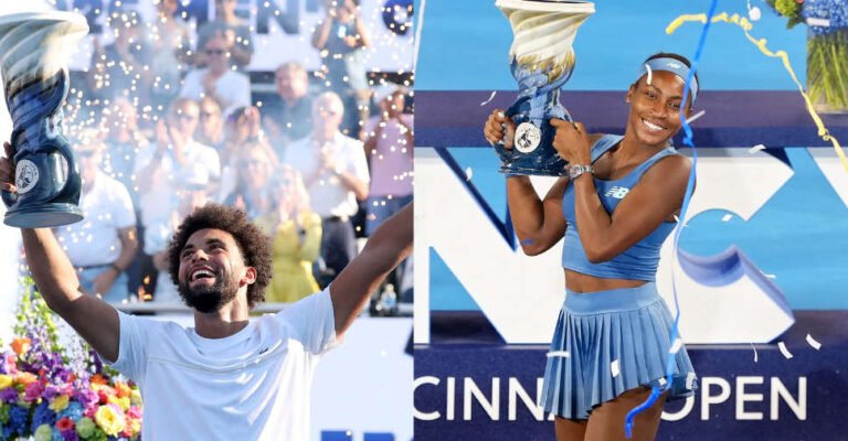 Fils claims first ATP Masters 1000 title as Gauff clinches second Cincinnati crown