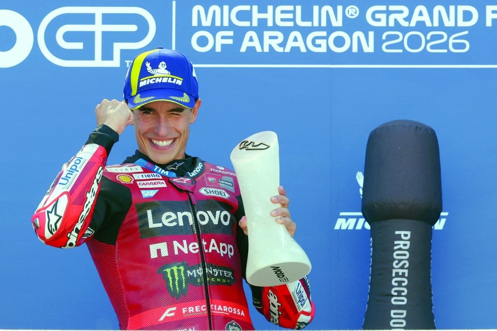 In-form Marc Marquez wins Aragon MotoGP Grand Prix