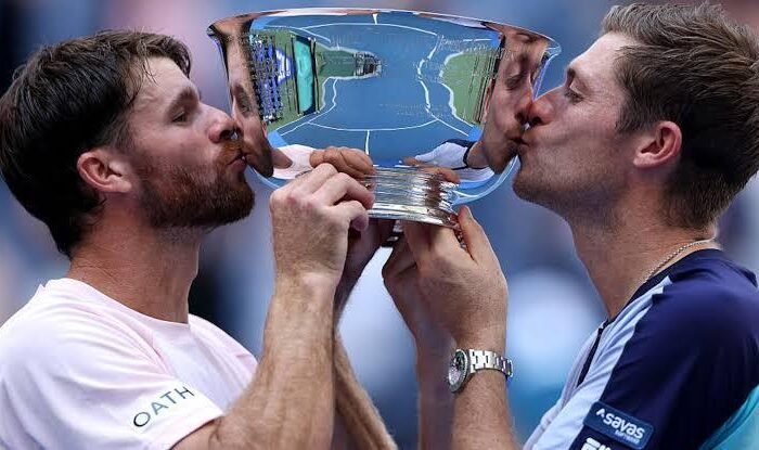 Harrison, Skupski win US Open men’s doubles title