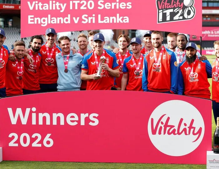 England thrash Sri Lanka again to return to top of T20 rankings