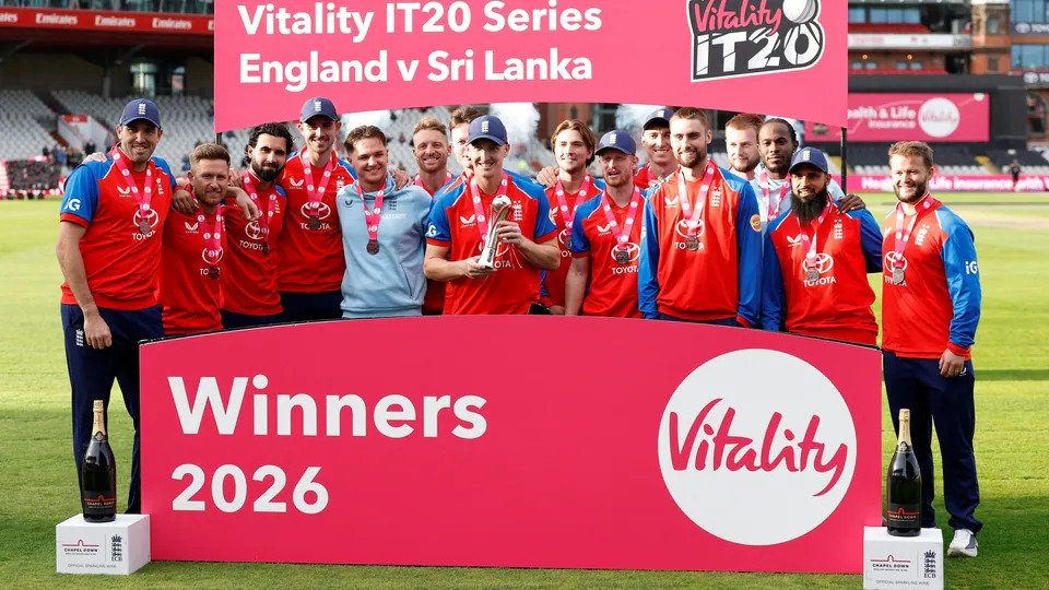 England thrash Sri Lanka again to return to top of T20 rankings