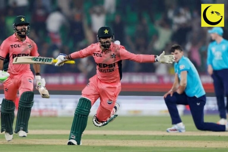Shadab heroics help Pakistan down England in one-wicket thriller