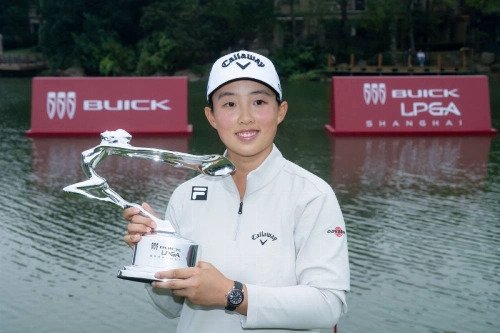 Yin wins in Shanghai for back-to-back LPGA titles