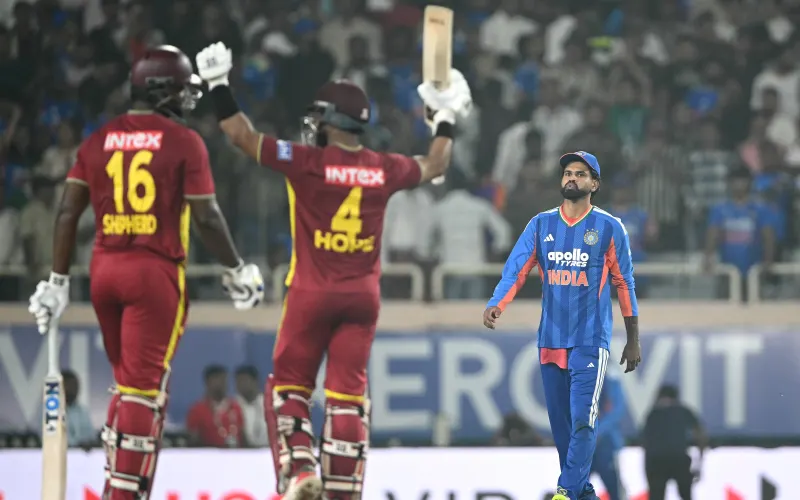 Hope century powers West Indies past India to level T20 series