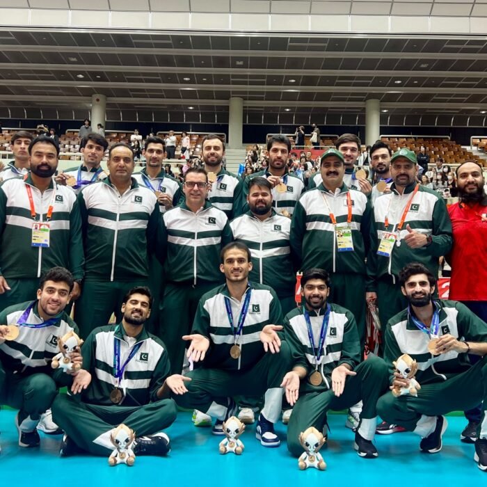 Pakistan volleyball win medal at Asian Games after 64 years